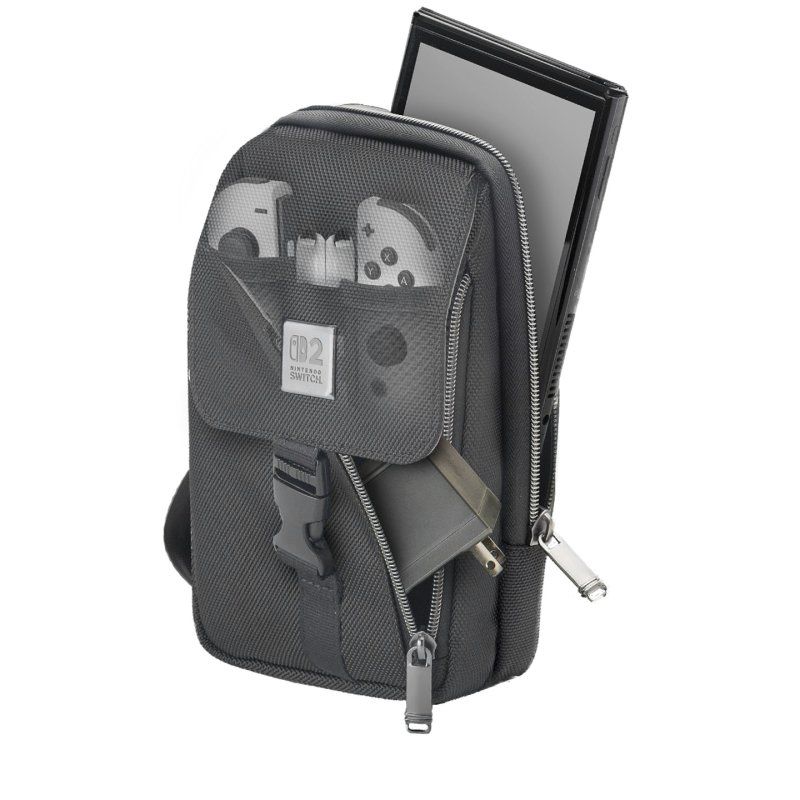 NACON SAC BANDOULIÈRE HORIZONTAL sous licence SWITCH 2 - RDS - Noir