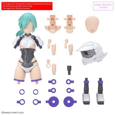 30MS - Option parts set 22 (Turbo costume a) (Color B) - Model Kit