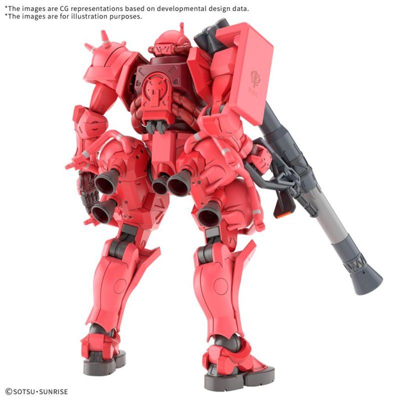 STOCKJBE1 - GUNDAM - HG 1/144 Char's Zaku (GQ) - Model Kit