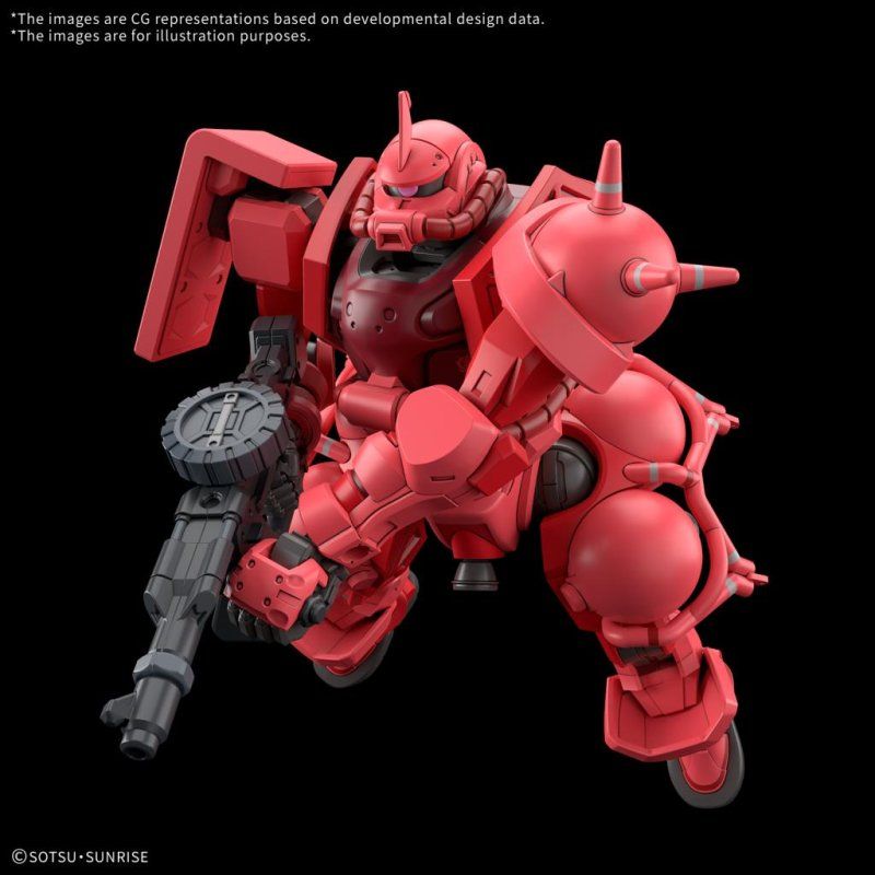 STOCKJBE1 - GUNDAM - HG 1/144 Char's Zaku (GQ) - Model Kit