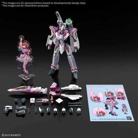 MACROSS - HG 1/100 VF-31C Siegfried (Farina Jenius) Deluxe - Model Kit