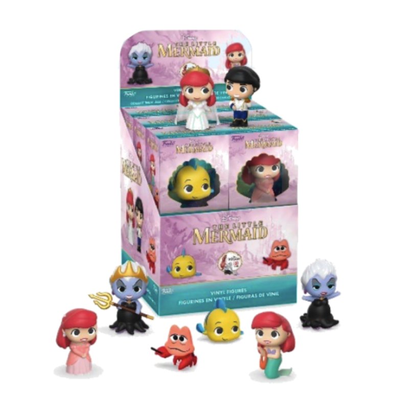 DISNEY - Little Mermaid - Vinyl Figures (BOX 12 Figurines)