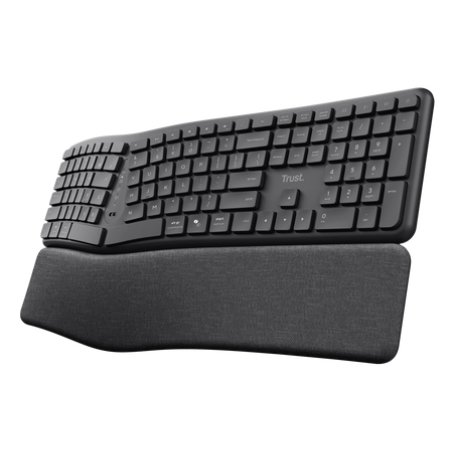 Trust Keyra Ergonomic multidevice wireless keyboard