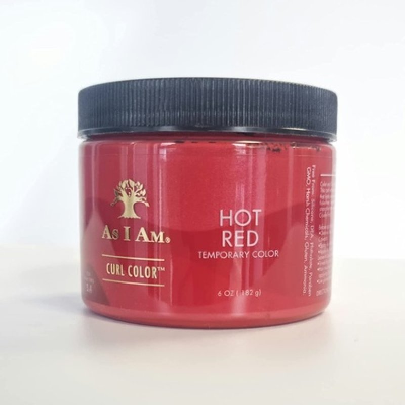 As I Am Curl Color Hot Red 6oz 182g