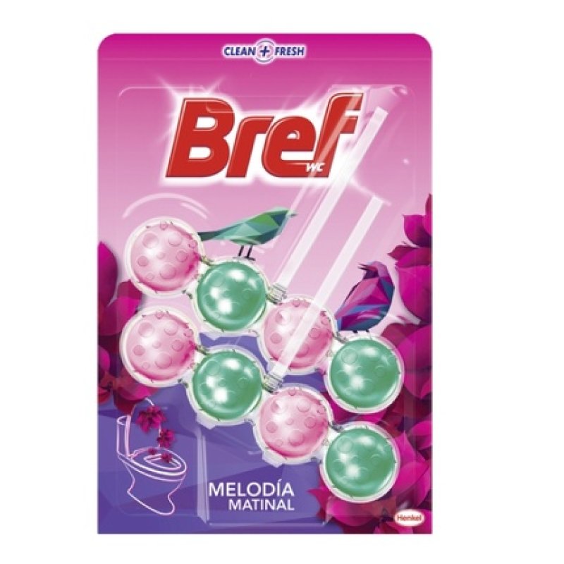 Bref Power Active Toilet Bowl Freshener Natural Melody 2 X 50g
