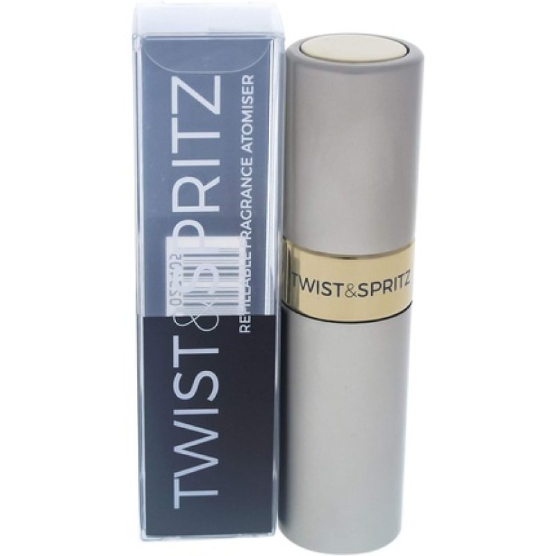 Twist and Spritz Atomiser Silver
