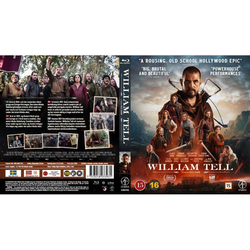 SF Studios William Tell Blu-ray Full HD Anglais