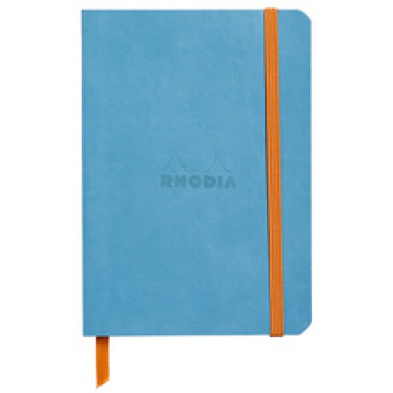 RHODIA Carnet souple RHODIARAMA, A5, quadrillé, turquoise