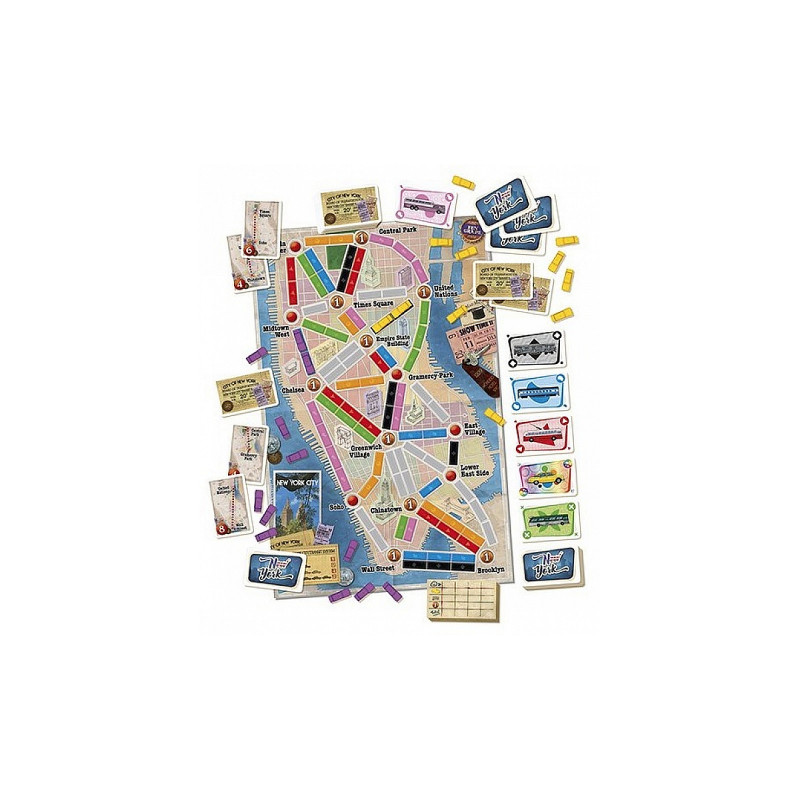 Jeu - Les Aventuriers du Rail : New York