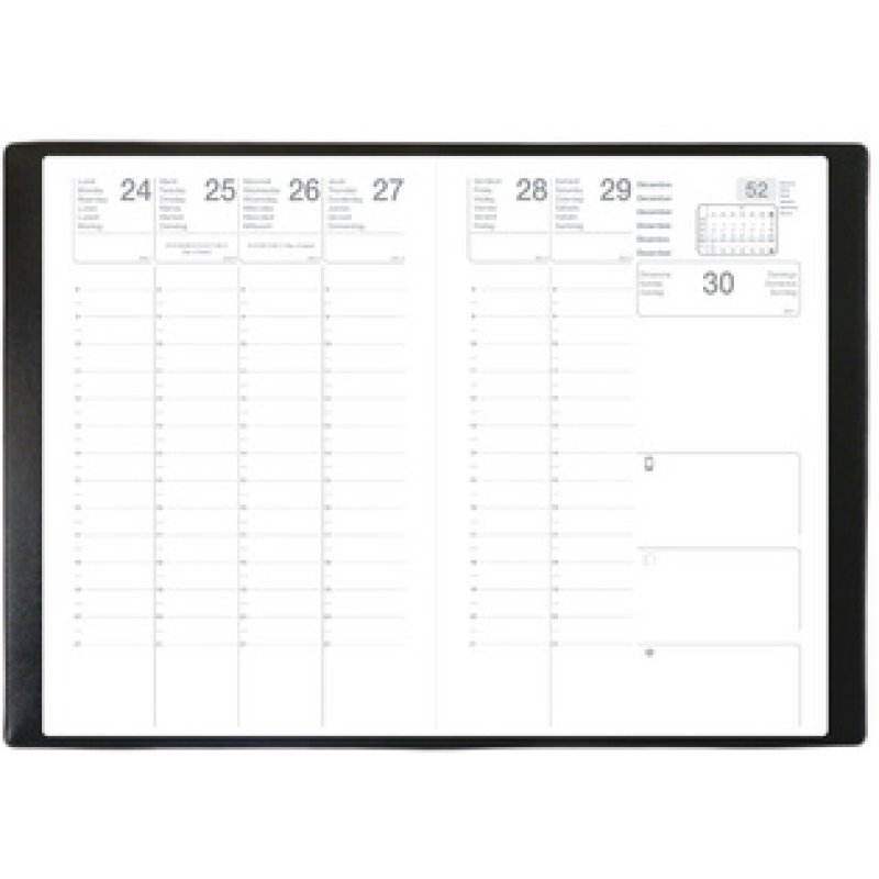 QUO VADIS EXDI Agenda classique "OLYMPE", 160 x 240 mm, 2026