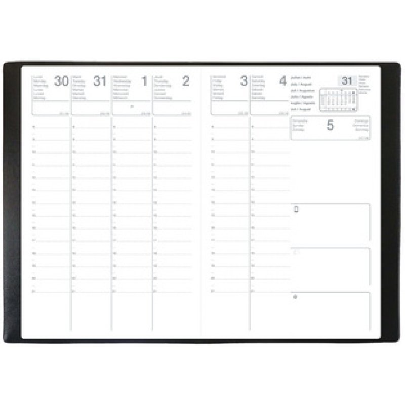 QUO VADIS EXDI Agenda classique Saturne, 210 x 297 mm, 2026