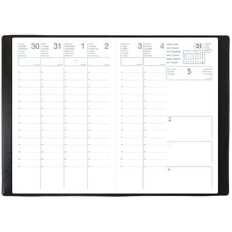 QUO VADIS EXDI Agenda classique Saturne, 210 x 297 mm, 2026