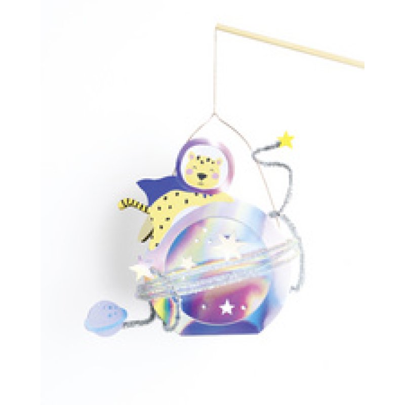 folia Kit de lanterne SPACE SAFARI, irisé métallisé