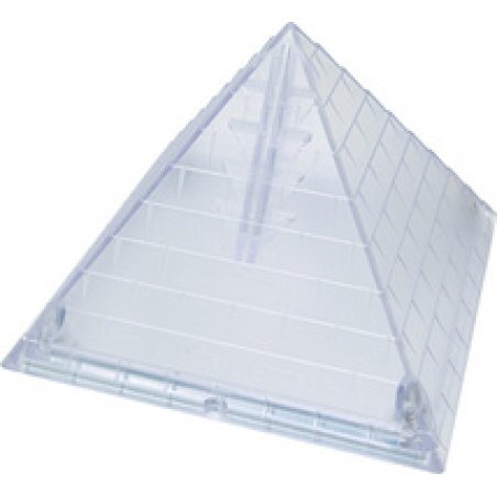 NT Cutter Klingenbehälter Pyramide iCD-400P, transparent
