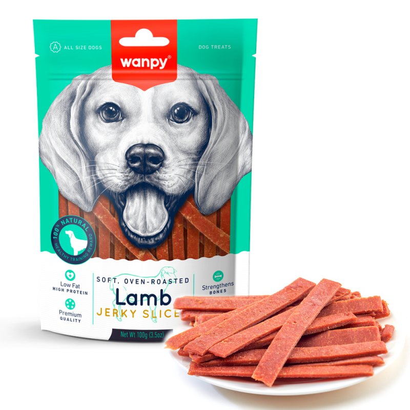 wanpy - Soft Lamb Jerky Slices - 100g