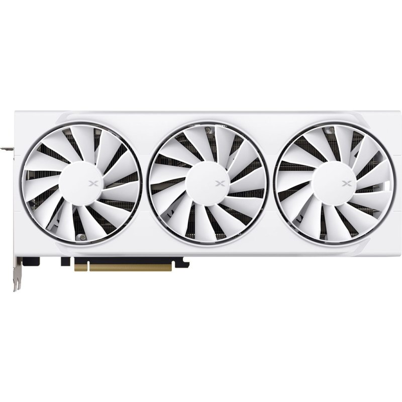 Graphics card. XFX SWIFT RX 9060XT OC White 3-FAN 16GB