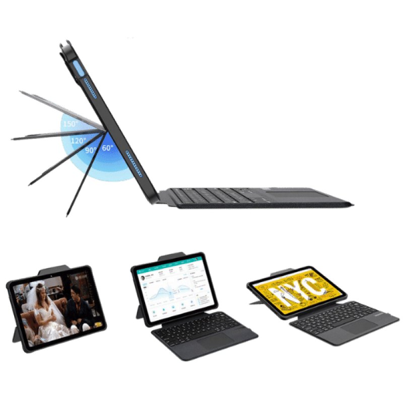 DEQSTER 40-1013778 clavier pour tablette QWERTZ Allemand USB Bluetooth