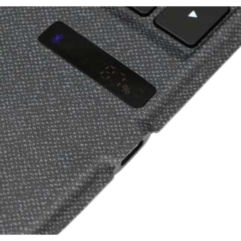 Deqster Rugged Touch Bluetooth Keyboard für iPad 10.9" (10.Gen.) DE-Layout (QWERTZ), All-in-One Stifthalter