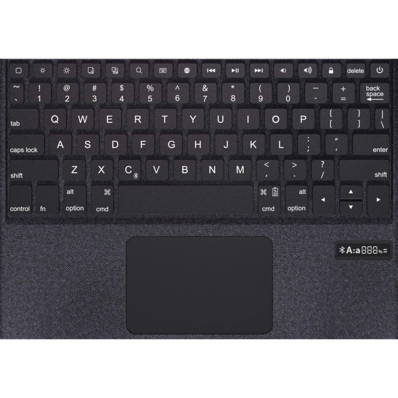 DEQSTER 40-1013779 clavier pour tablette QWERTZ Allemand USB Bluetooth Noir