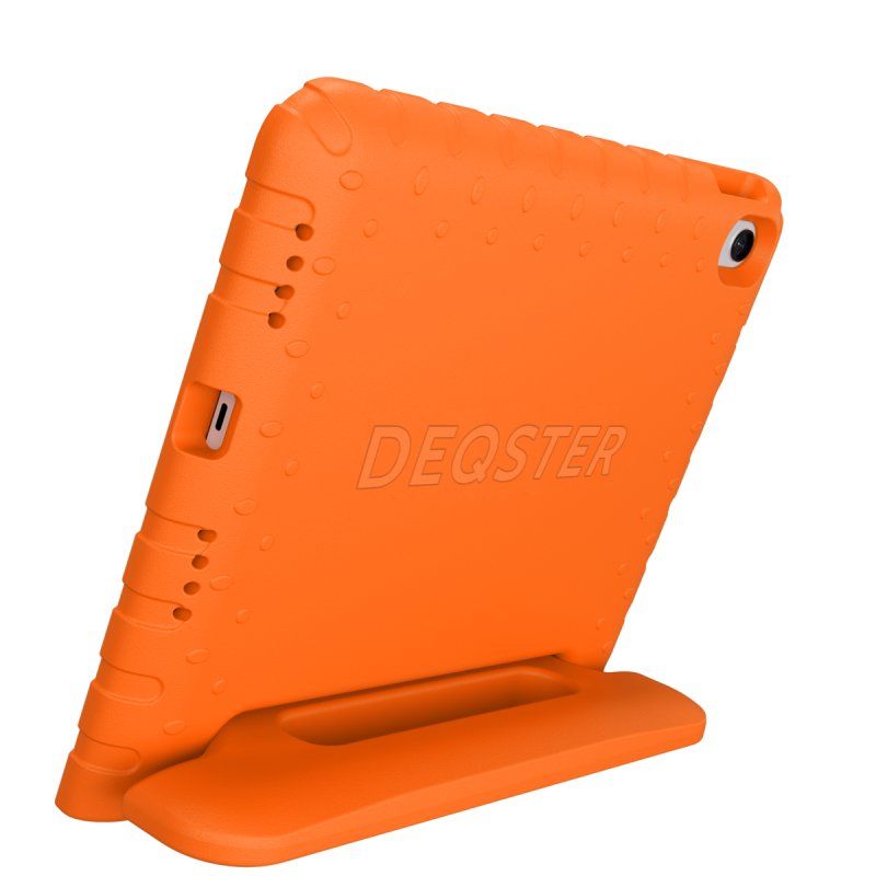 Deqster Kids Case Tablethülle & Schutzglas f. iPad 10./11.Gen Kindersicher & robust, Integrierte Stylus-Halterung, 9H