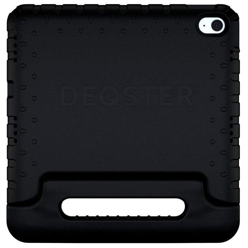 Deqster Kids Case Tablethülle & Schutzglas f. iPad 10./11.Gen Kindersicher & robust, Integrierte Stylus-Halterung, 9H