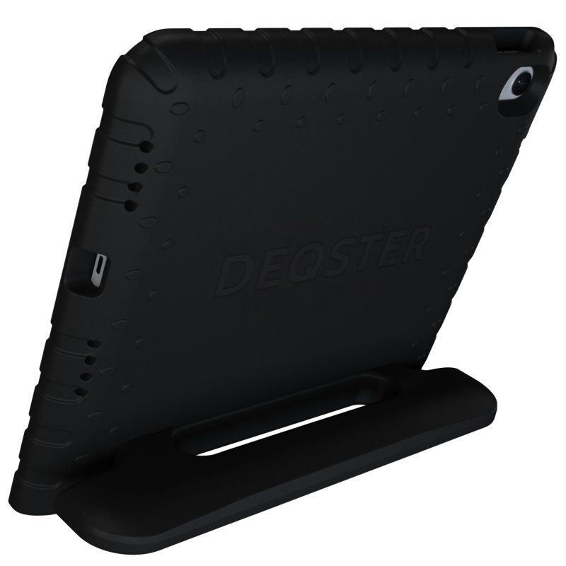 Deqster Kids Case Tablethülle & Schutzglas f. iPad 10./11.Gen Kindersicher & robust, Integrierte Stylus-Halterung, 9H