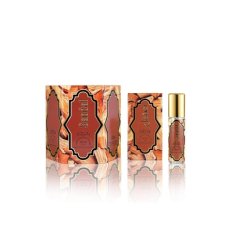 Nabeel Perfumes Sandal Concentrated Roll-On Oil Alcohol-Free 6ml - Pack of 6