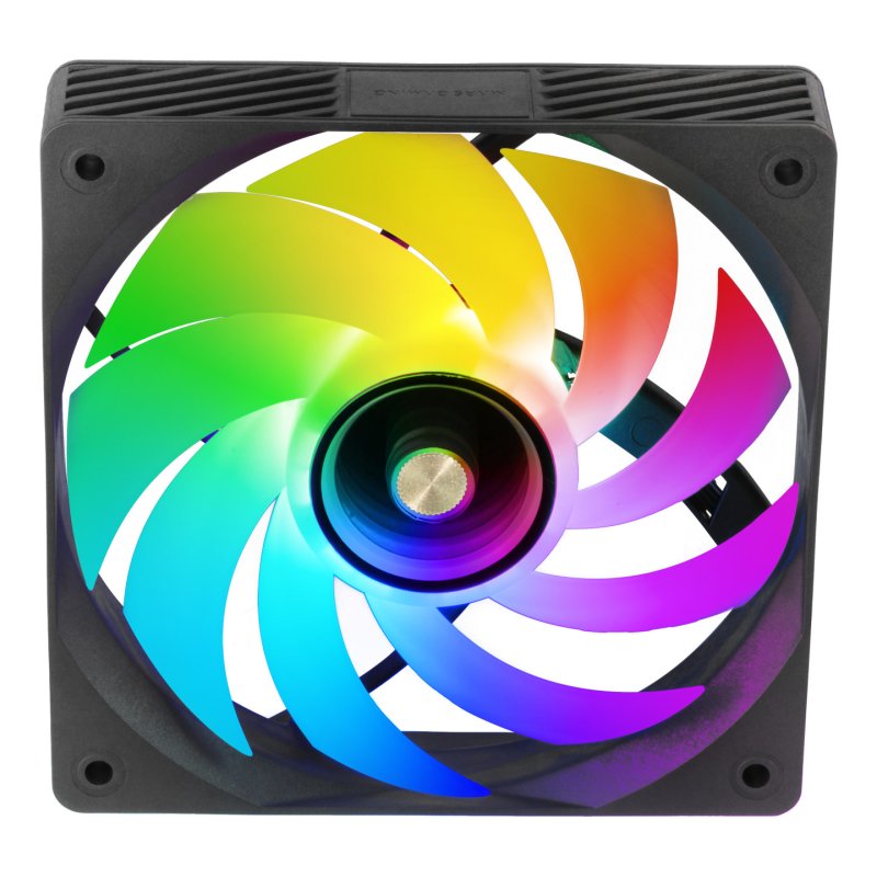 Mars Gaming MFSI4KIT système de refroidissement d’ordinateur Boitier PC Ventilateur 12 cm Noir