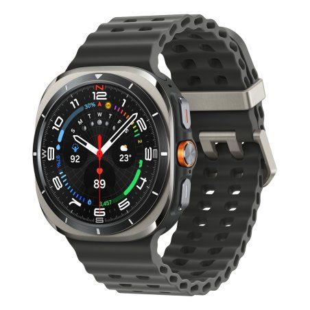 Samsung Galaxy Watch Ultra 3.81 cm (1.5") AMOLED 47 mm Digital 480 x 480 pixels Touchscreen 4G Silver Wi-Fi GPS