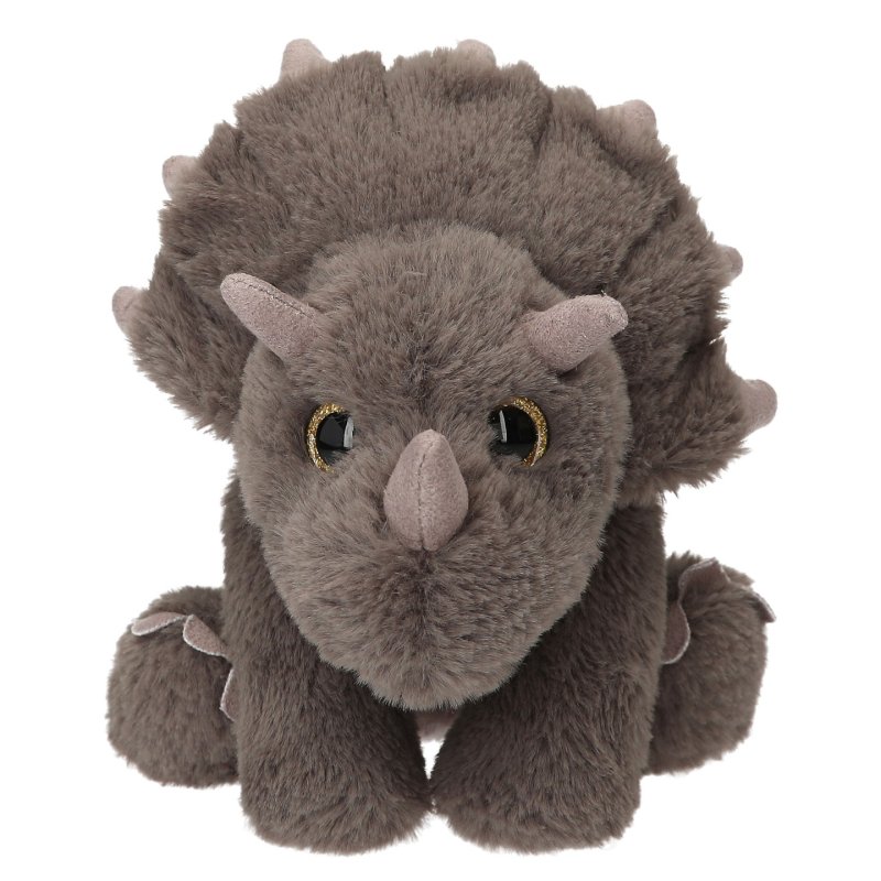 Dino World - Plush Floppy Triceratops 25 cm - (0413435)
