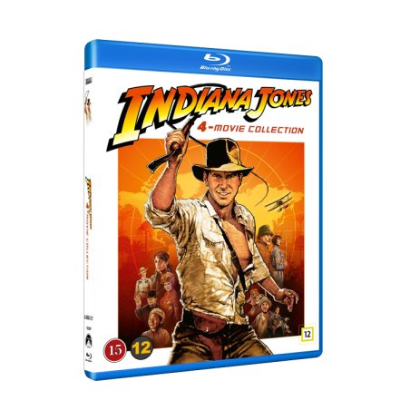 INDIANA JONES: 4 MOVIE COLLECTION - (Blu-Ray)