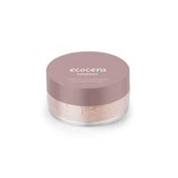 Ecocera Loose Mineral Concealing Foundation Warm W1 Lisbona 4g