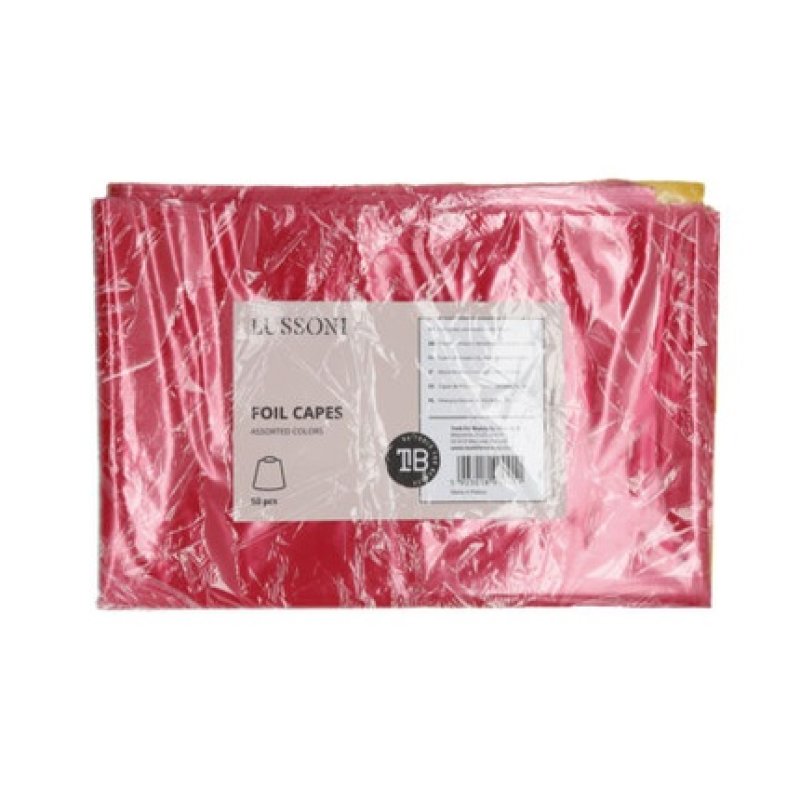 LUSSONI Hairdressing Capes Various Colors - Pack of 50