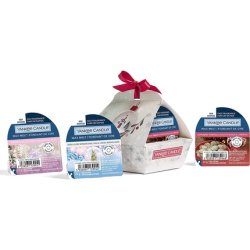 Yankee Candle Gift Set | 3 Scented Wax Melts In A Festive Gift Box With Bow