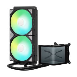 TRYX PANORAMA SE ARGB 240 Komplett-Wasserkühlung, 3D-AMOLED-Display - 240mm, schwarz