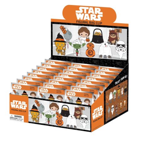 STAR WARS HALLOWEEN - 3D Foam Bag Clip (Display 24 Pcs)