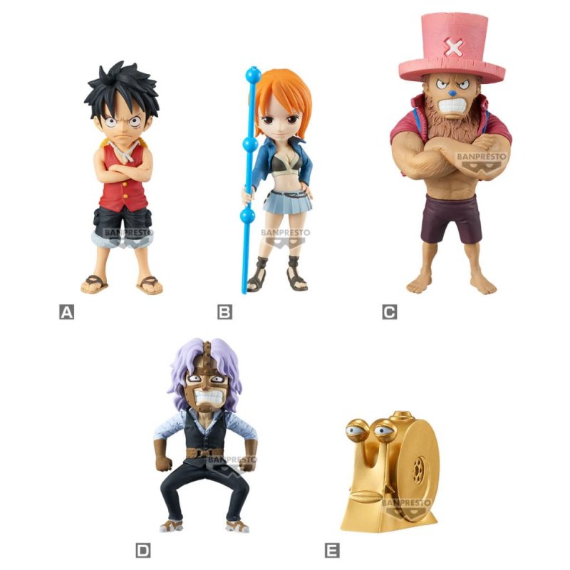 ONE PIECE - WCF Enies Lobby - Assortiments 12 Figurine 7cm