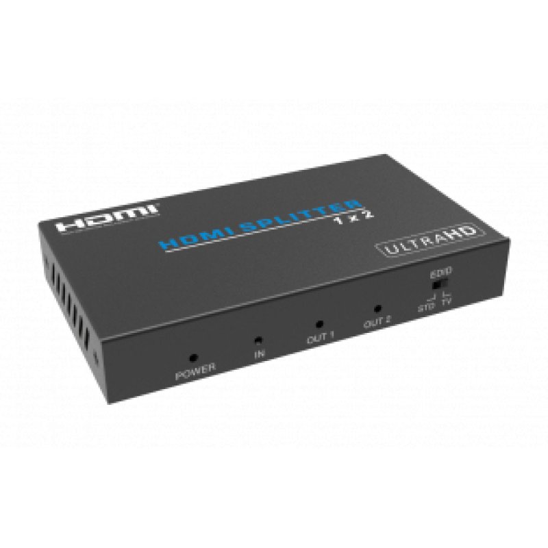 HDMI distributor 1x2 - 4K@60Hz - HDMI 2.0 - EDID
