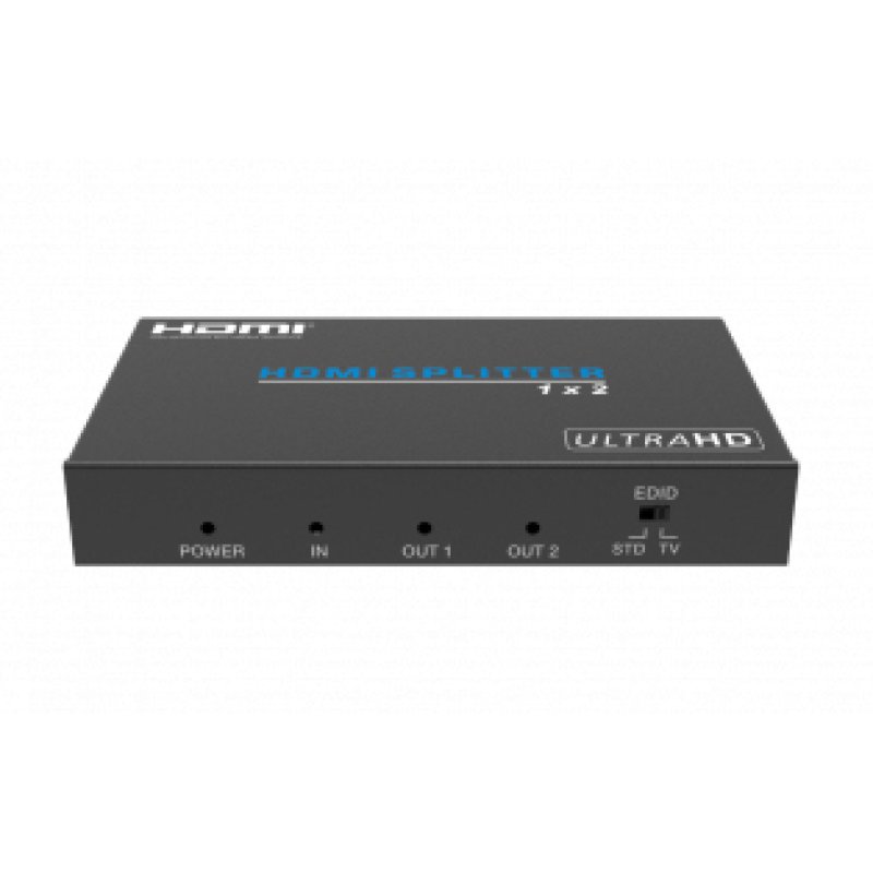 HDMI distributor 1x2 - 4K@60Hz - HDMI 2.0 - EDID