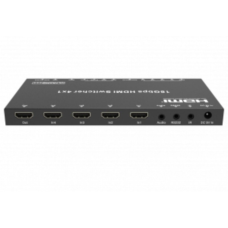 HDMI selector 4x1 - 4K@60Hz 4:4:4-ARC-HDR-Auto switch