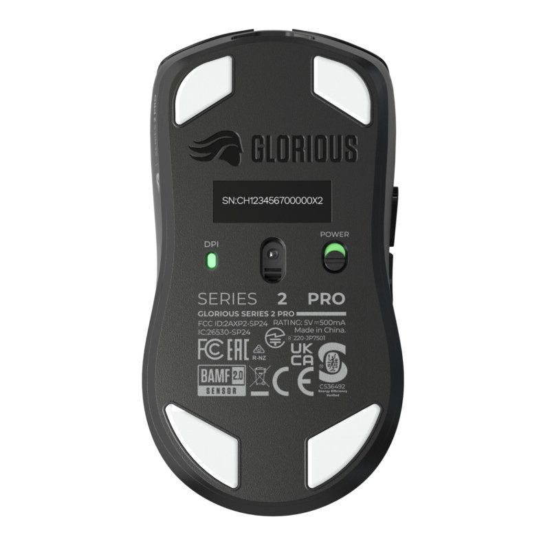 Glorious Gaming Glorious Series 2 PRO 4K/8K Hz Wireless Mouse - Black