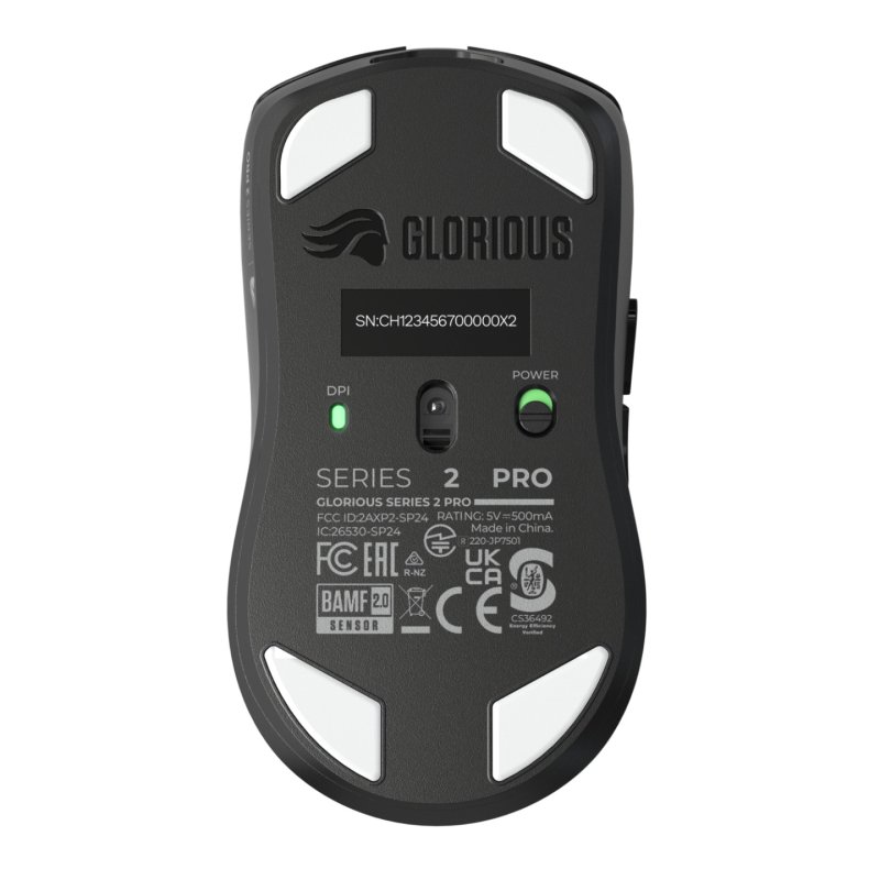 Glorious Gaming Series 2 PRO souris Jouer Droitier RF Wireless USB Type-C Optique 26000 DPI