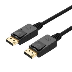 UNITEK Y-C608BK câble DisplayPort 2 m Noir