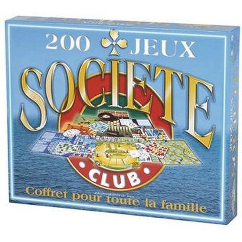 Coffret de 200 jeux de société classiques