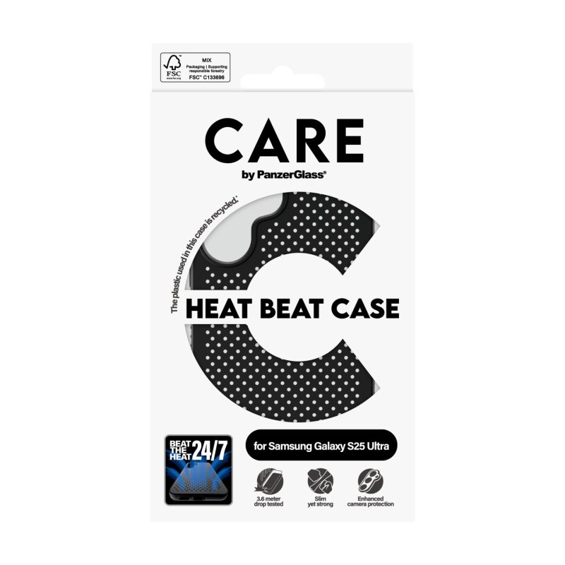 CARE Feature Case Heat Beat Samsung Galaxy S25 Ultra