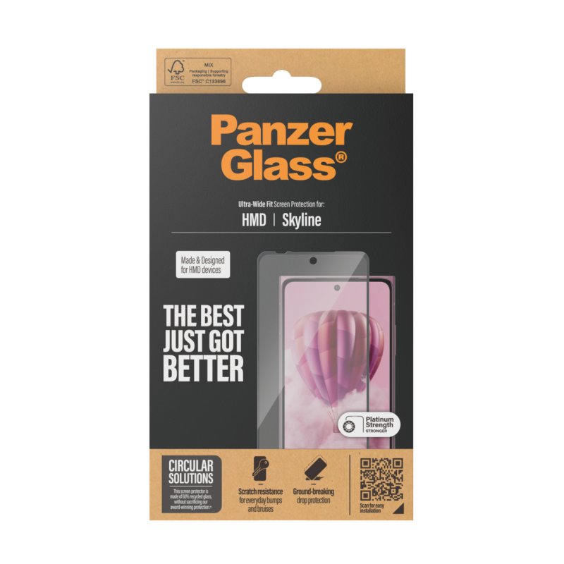 PanzerGlass Screen Protector HMD Skyline | Ultra-Wide Fit Protection d'écran transparent 1 pièce(s)
