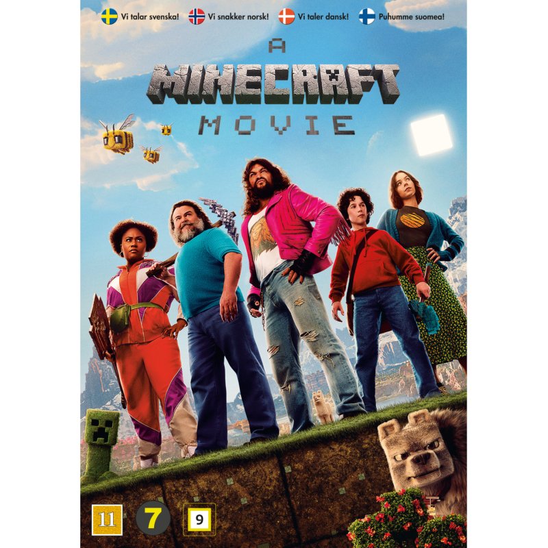 SF Studios A Minecraft Movie Blu-ray 4K Ultra HD Danish, English, Finnish, Norwegian, Swedish