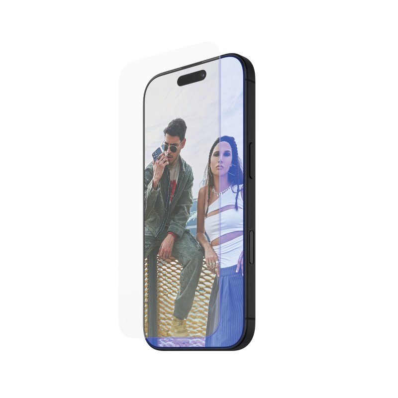 PanzerGlass SAFE. by Anti-Blue Light Screen Protector iPhone 16 Plus | 15 Plus | Ultra-Wide Fit