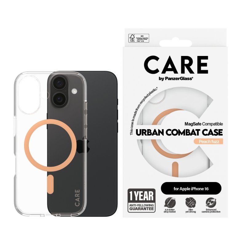 CARE Case Flagship Peachy MagSAFE iPhone 16