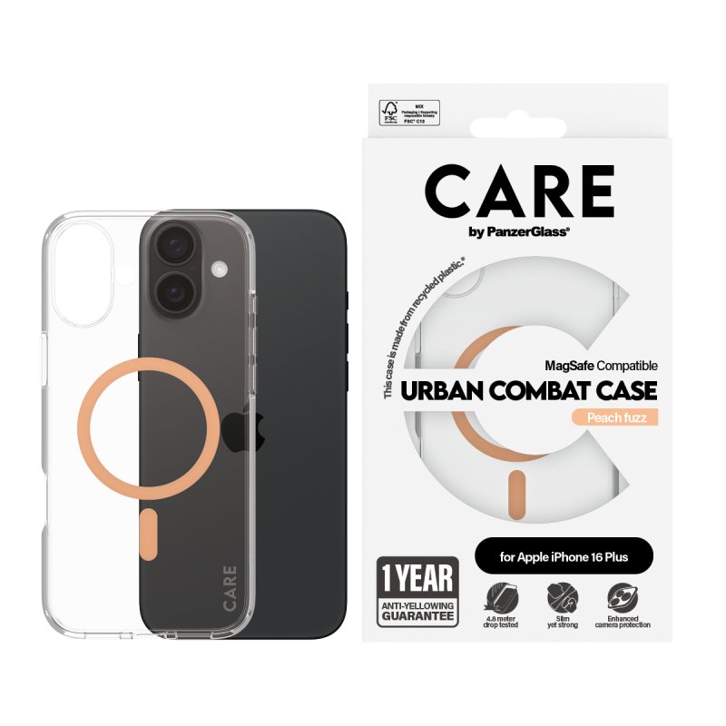 CARE Case Flagship Peachy MagSAFE iPhone 16 Plus